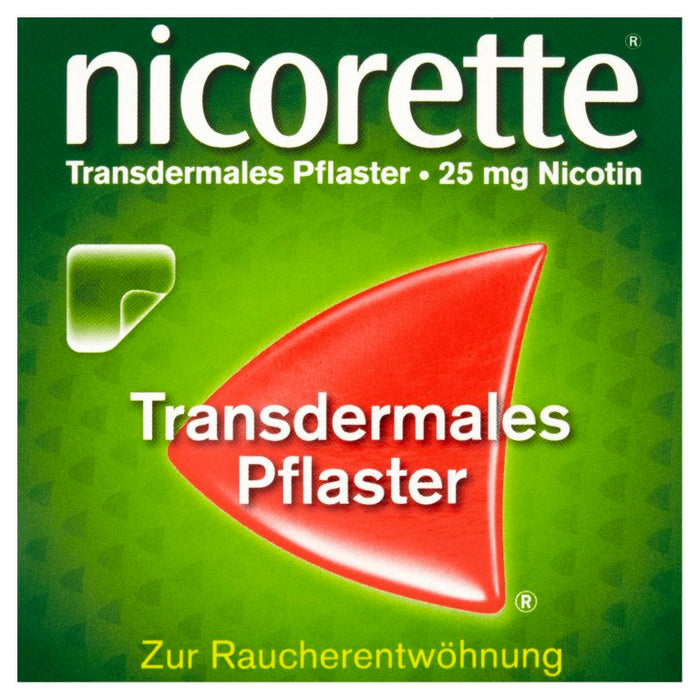 nicorette TX Pflaster 25 mg Nicotin zur Raucherentwöhnung, 7 pc Pansement