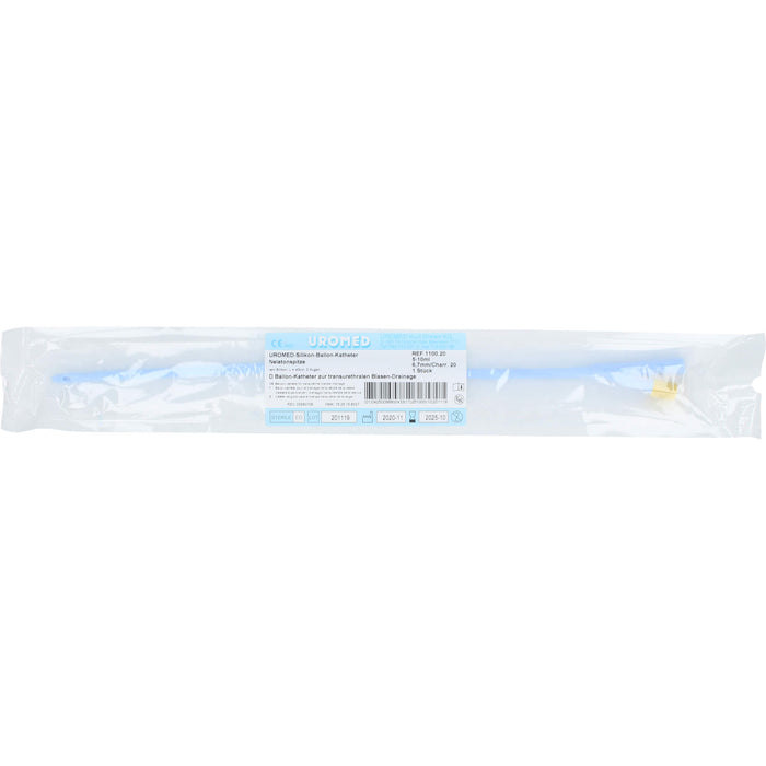 UROMED Silikon-Ballon-Katheter Nelatonspitze zur transurethralen Blasen-Drainage, 1 pcs. Catheter