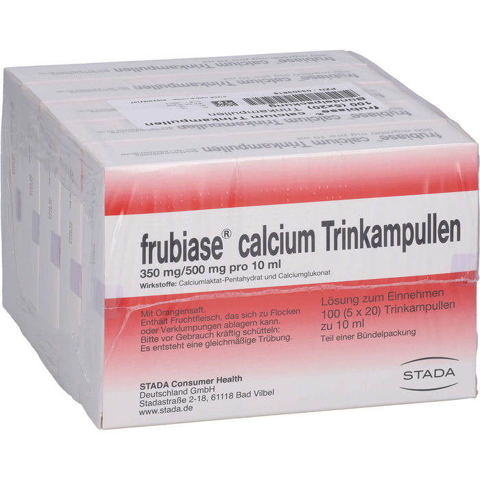 frubiase Calcium Trinkampullen, 100 pc Ampoules