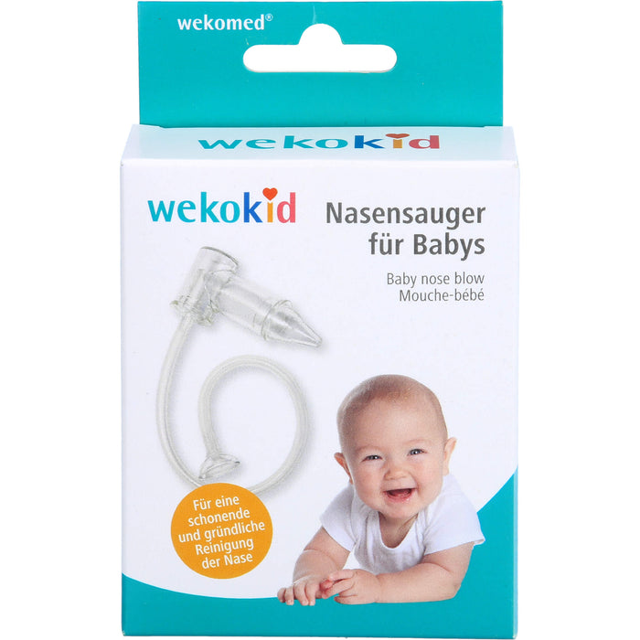 wekomed Nasensauger aus Silikon, 1 pc Aspirateur nasal