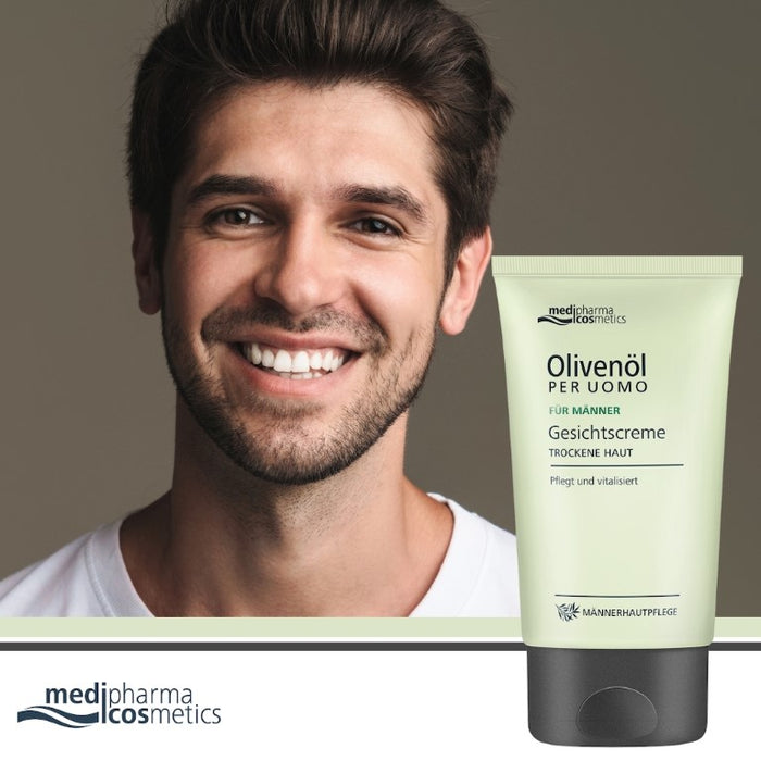 Olivenöl Per Uomo Gesichtscreme, 50 ml CRE