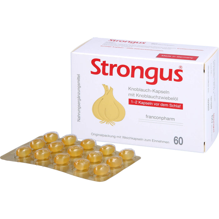 Strongus Knoblauch-Kapseln, 60 pcs. Capsules