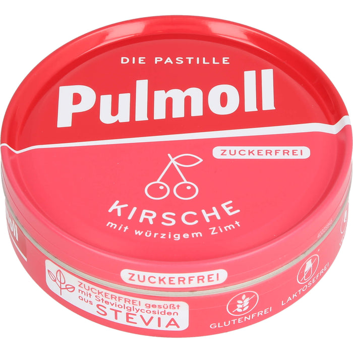 Pulmoll Halsbonbons Kirsch + Vitamin C zuckerfrei, 50 g Bonbons