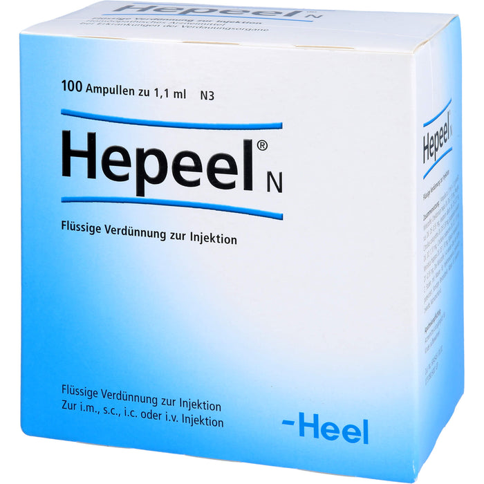 Hepeel N flüssige Verdünnung, 100 pcs. Ampoules