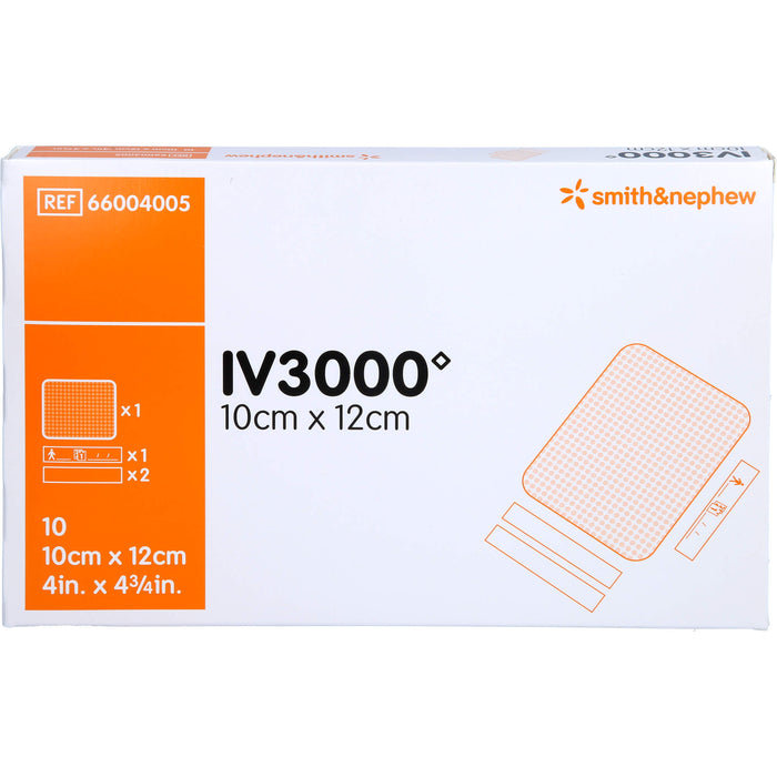 OPSITE I V 3000 10CMX12CM, 10 St VER