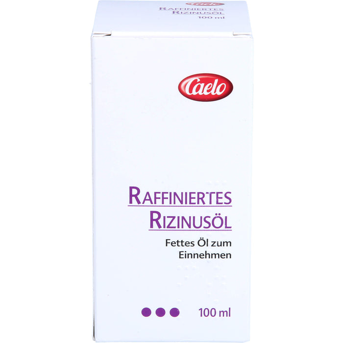 Caelo Raffiniertes Rizinussöl, 100 ml Huile