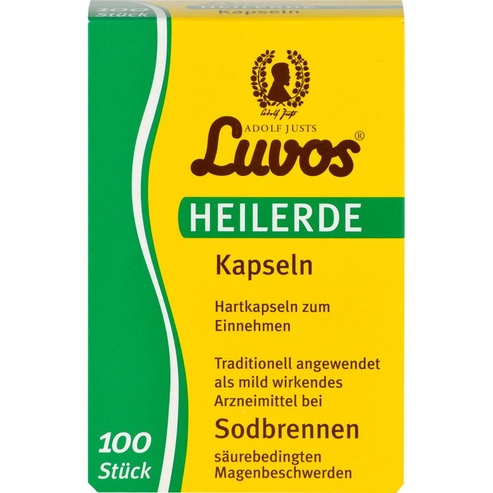 Luvos Heilerde Kapseln bei Sodbrennen, 100 St. Kapseln