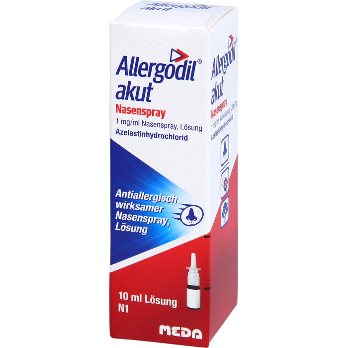 Allergodil akut Nasenspray, 10 ml Lösung