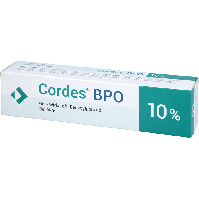 Cordes BPO 10% Akne Gel, 100 g Gel