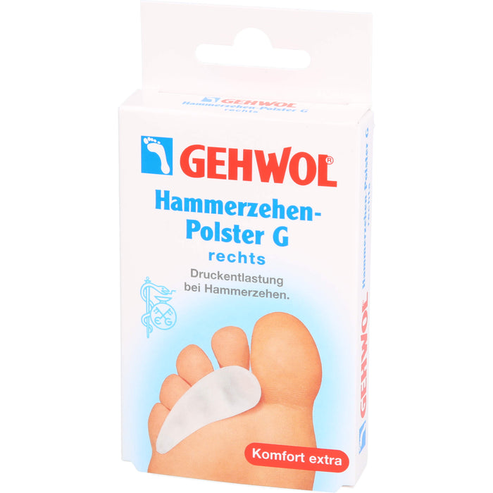 GEHWOL Hammerzehen-Polster G rechts, 1 pcs. Device