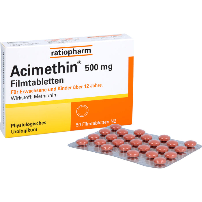 Acimethin 500 mg Filmtabletten physiologisches Urologikum, 50 pcs. Tablets