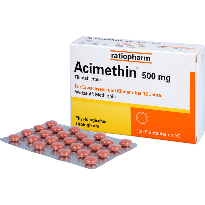 Acimethin 500 mg Filmtabletten physiologisches Urologikum, 100 pcs. Tablets