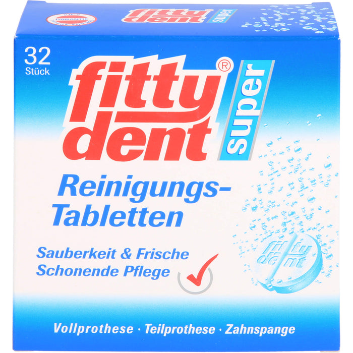 FITTYDENT SUPER REINIGUNGS, 32 St. Tabletten