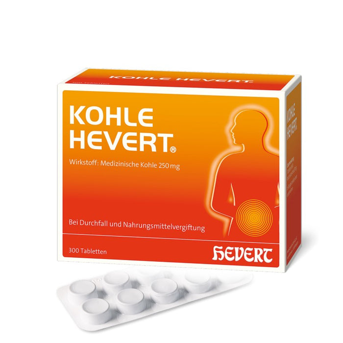 Kohle Hevert Tabletten, 300 pcs. Tablets