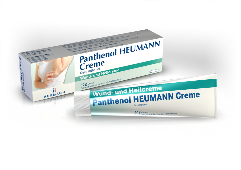 Panthenol Heumann Creme Wund- und Heilcreme, 50 g Cream