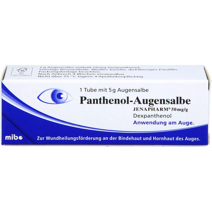 Panthenol Augensalbe JENAPHARM, 5 g Ointment