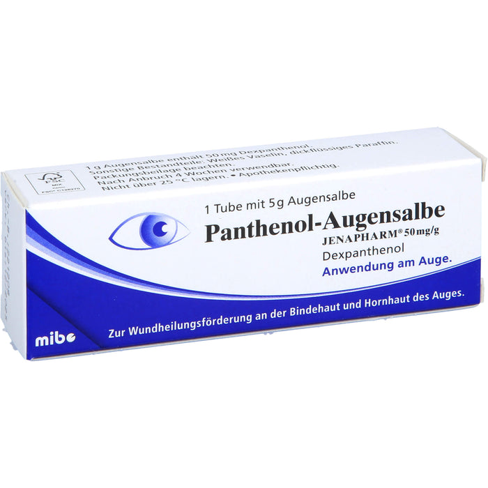 Panthenol Augensalbe JENAPHARM, 5 g Onguent