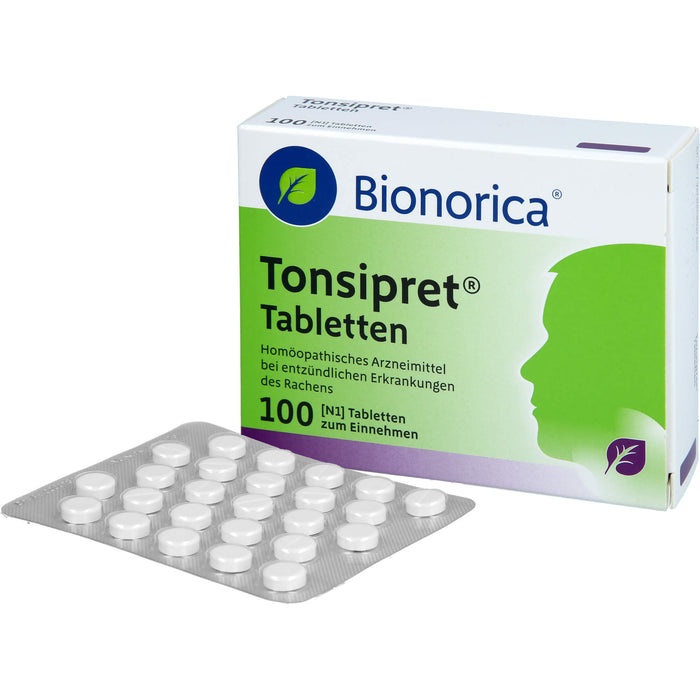 Tonsipret Tabletten bei entzündlichen Erkrankungen des Rachens, 100 pc Tablettes