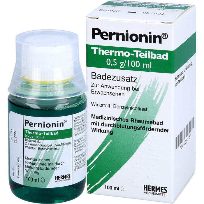 Pernionin Thermo-Teilbad medizinisches Rheumabad mit durchblutungsfördernder Wirkung, 100 ml Solution