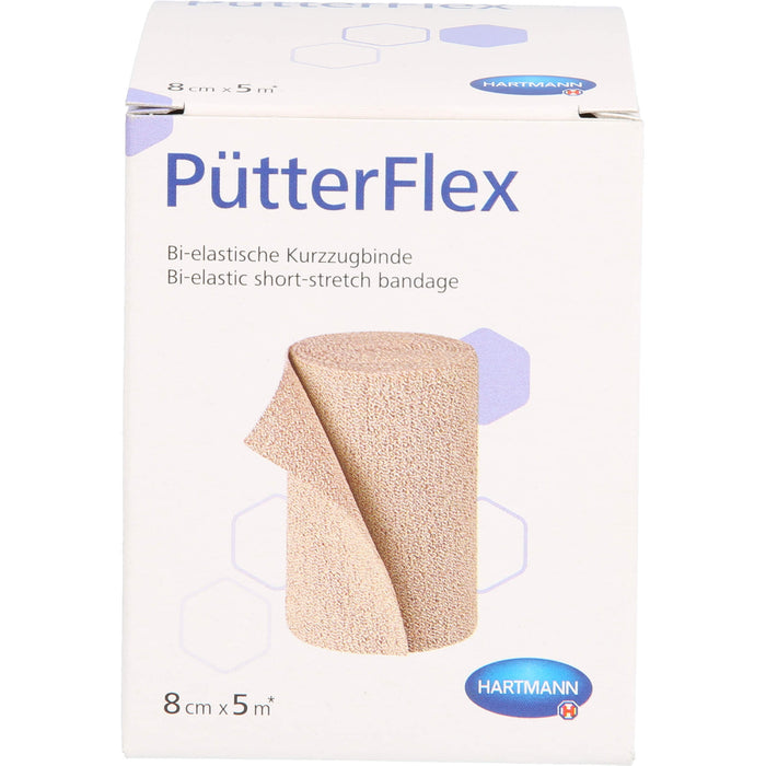 Pütter Flex Binde 8 cm x 5 m, 1 St. Packung