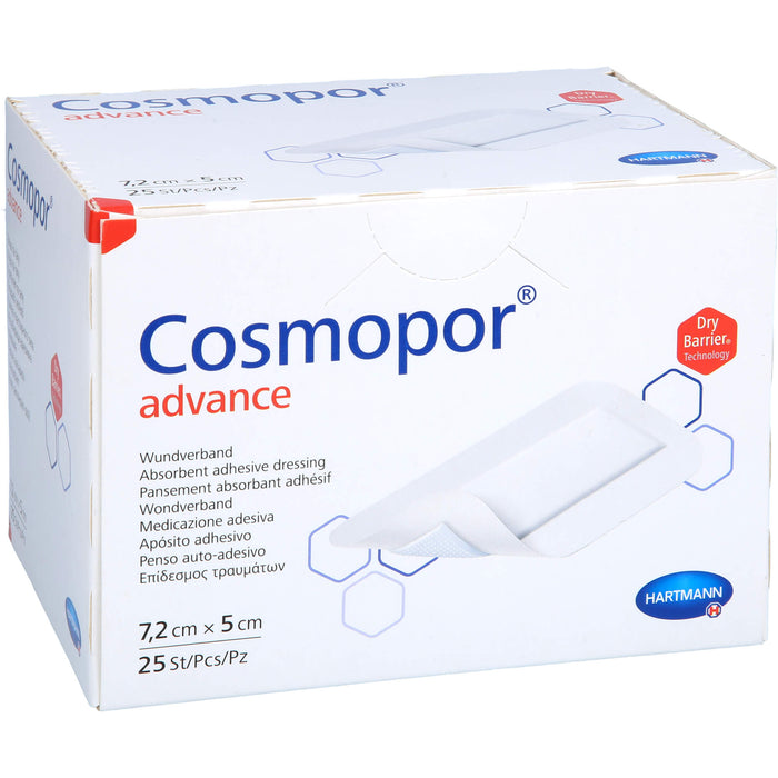 Cosmopor Advance 7,2x5cm, 25 St. Pflaster