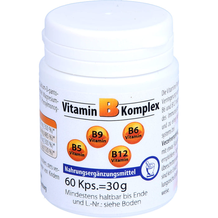 Vitamin B Komplex Kapseln, 60 pcs. Capsules