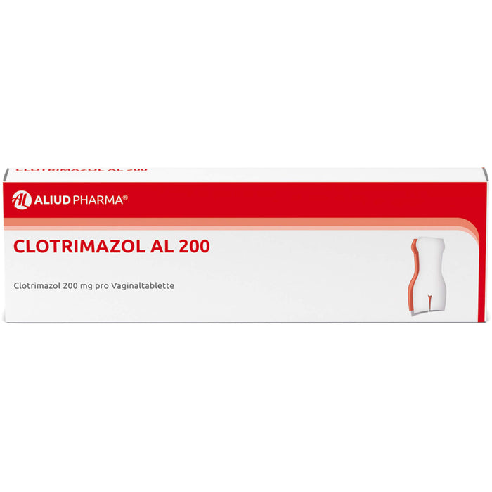 Clotrimazol AL 200 Vaginaltabletten, 3 pcs. Tablets