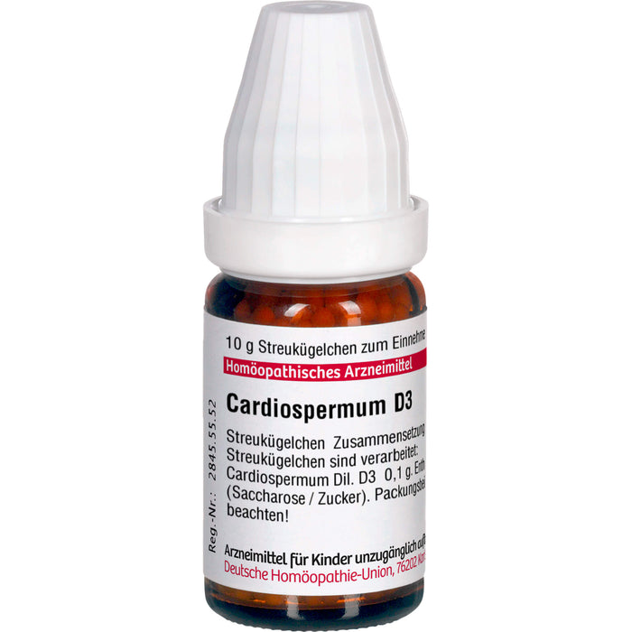 DHU Cardiospermum D3 Streukügelchen, 10 g Globuli