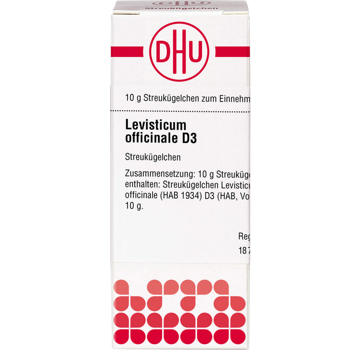 Levisticum officinalis D3 DHU Globuli, 10 g Globuli