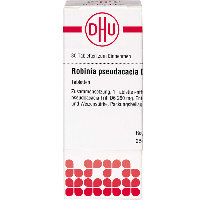 Robinia pseudacacia D6 DHU Tabletten, 80 St. Tabletten