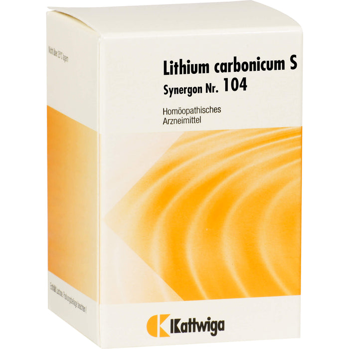 Synergon Komplex 104 Lithium carbonicum S Tbl., 200 St. Tabletten