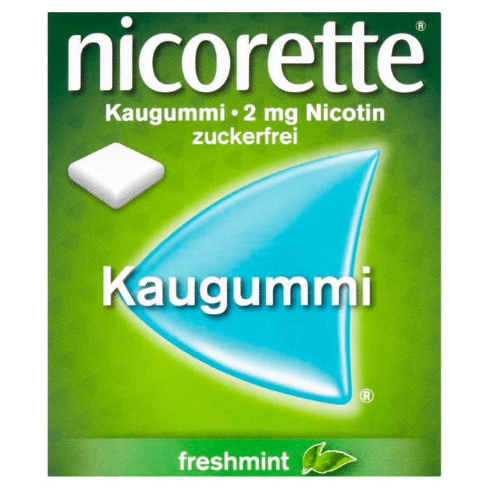 nicorette Kaugummi 2 mg Nicotin zuckerfrei freshmint, 30 pc Gomme à mâcher