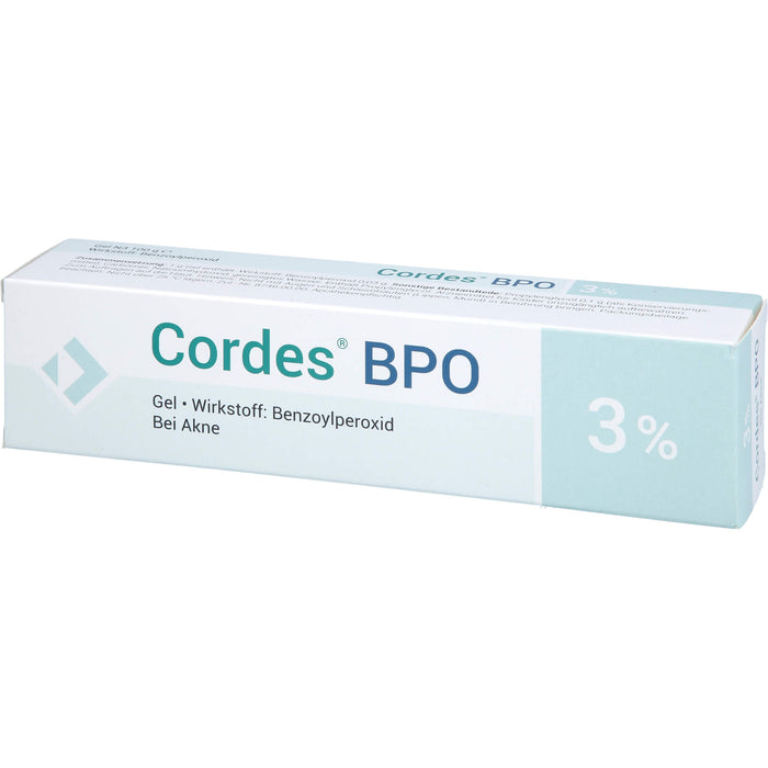 CORDES BPO 3 % Akne Gel, 100 g Gel