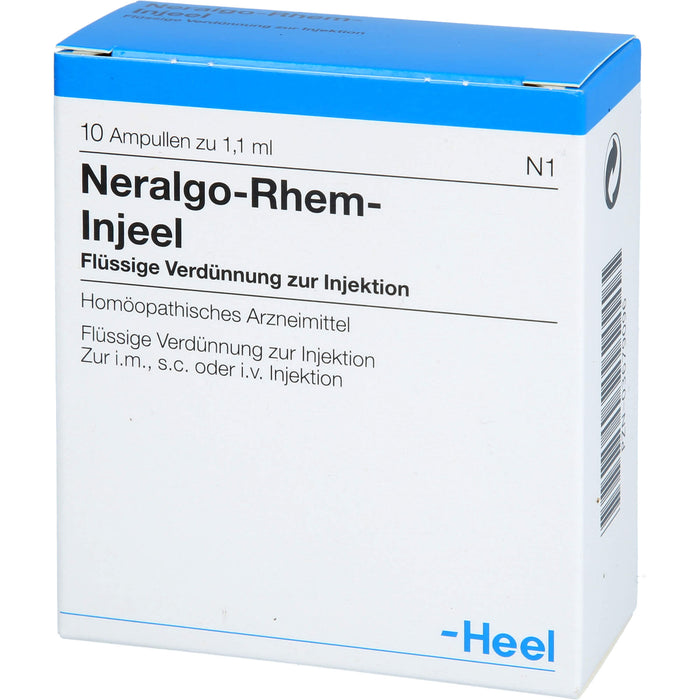 Neralgo-Rhem-Injeel flüssige Verdünnung, 10 pc Ampoules