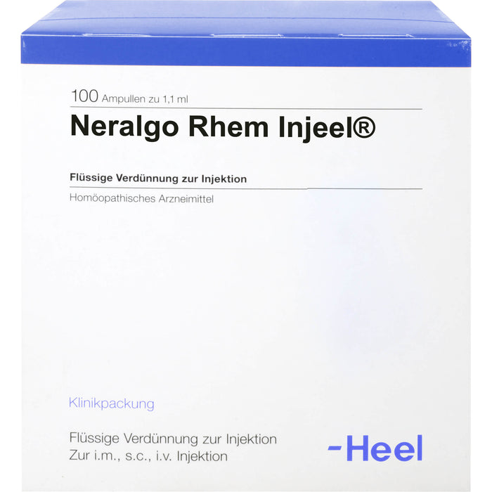 Neralgo Rhem Injeel Amp., 100 St AMP