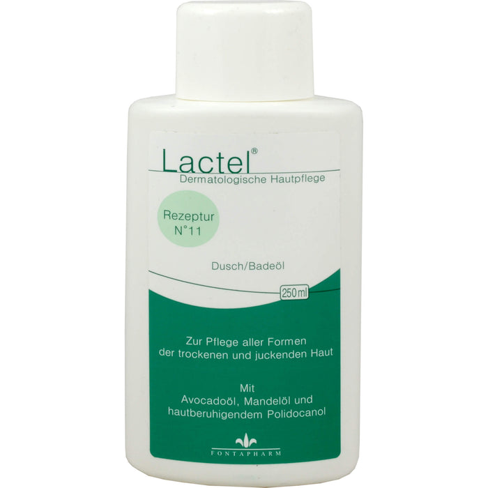 Lactel Nr.11 Dusch/Badeöl mit Mandelöl, 250 ml OEL