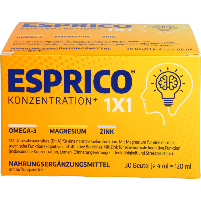 Esprico 1x1 Supension Beutel, 30 St. Lösung