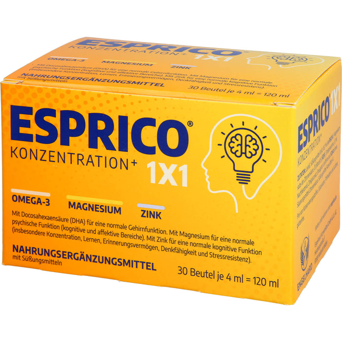 Esprico 1x1 Supension Beutel, 30 pc Solution