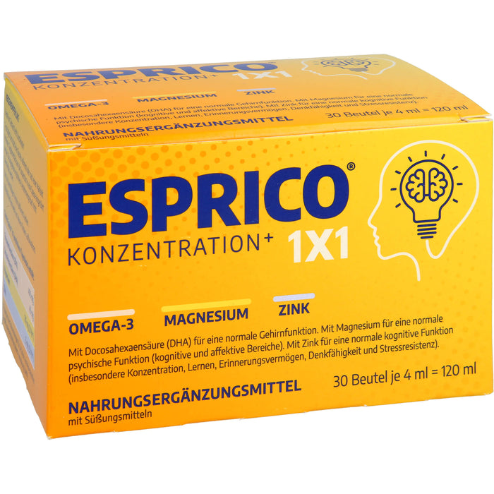 Esprico 1x1 Supension Beutel, 30 pc Solution