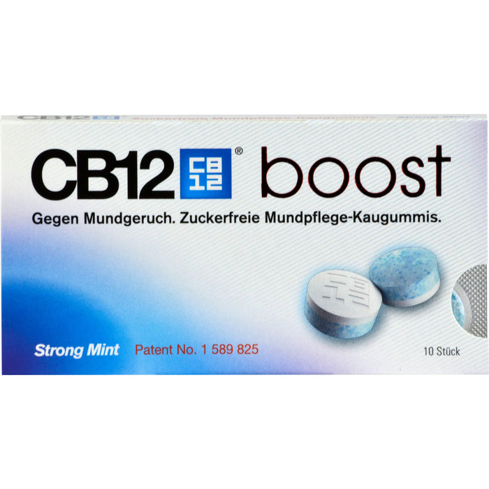 CB12 boost Mundpflege-Kaugummis, 10 pc Gomme à mâcher