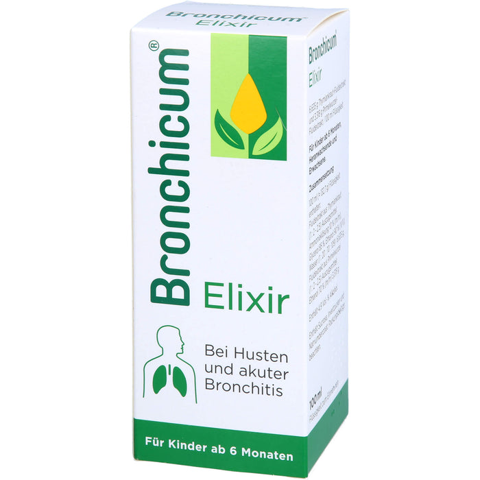 Bronchicum Elixir bei Husten und akuter Bronchitis, 100 ml Solution