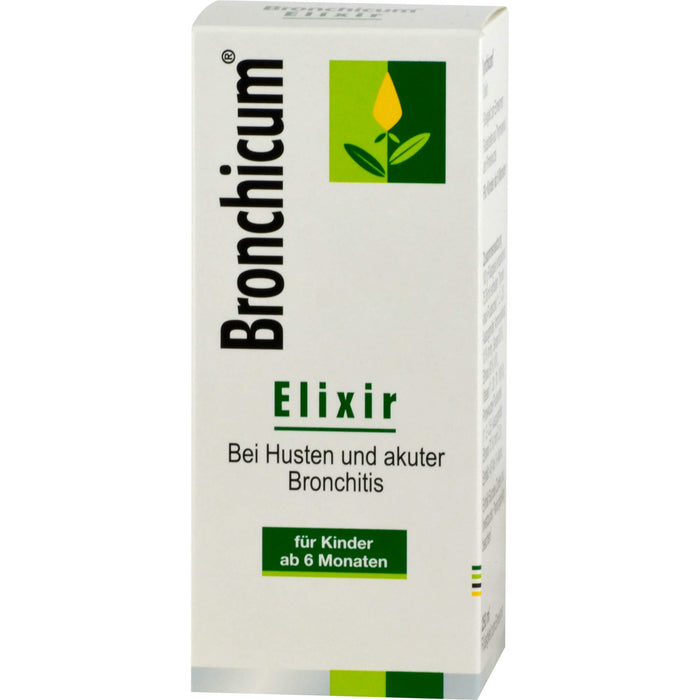 Bronchicum Elixir bei Husten und akuter Bronchitis, 250 ml Solution