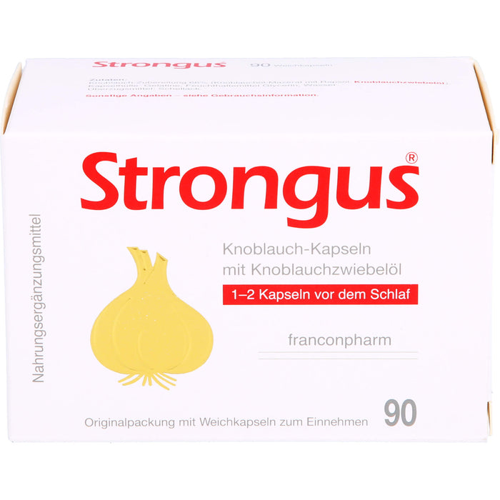 Strongus Knoblauch-Kapseln, 90 St. Kapseln