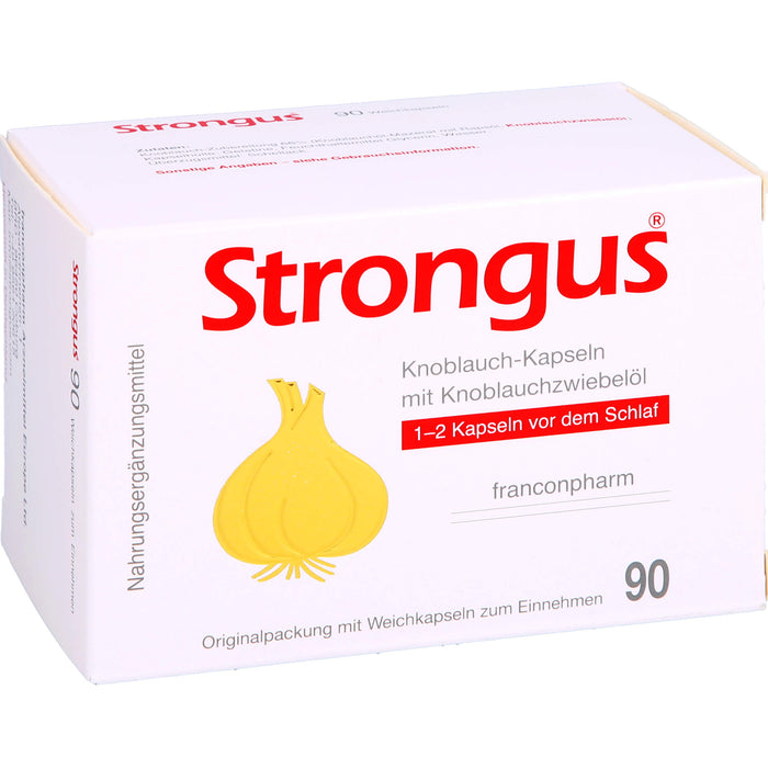 Strongus Knoblauch-Kapseln, 90 pc Capsules