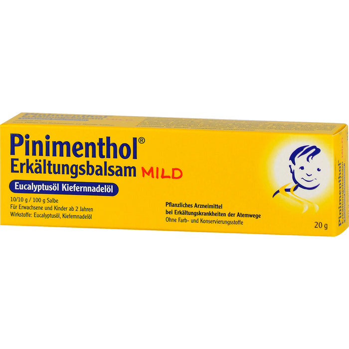 Pinimenthol mild Erkältungsbalsam, 20 g Onguent