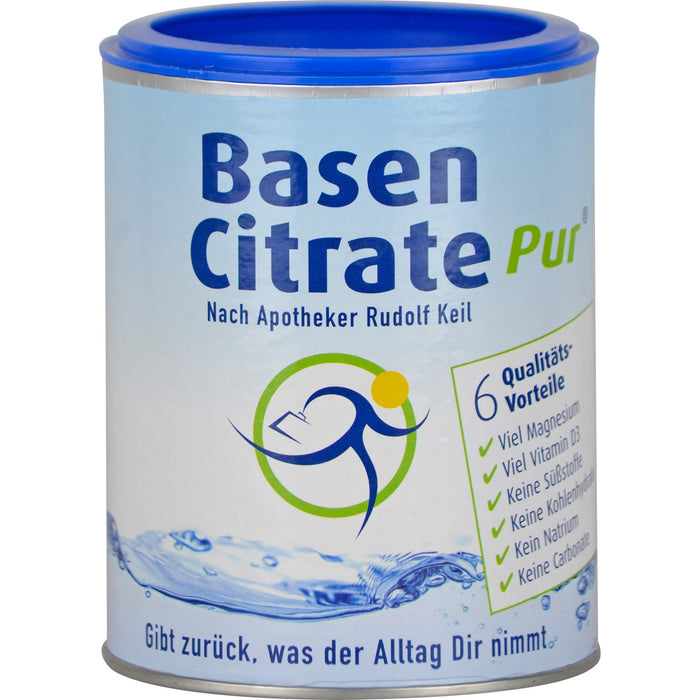 Madena Basen Citrate Pur nach Apotheker Rudolf Keil Pulver, 216 g Poudre