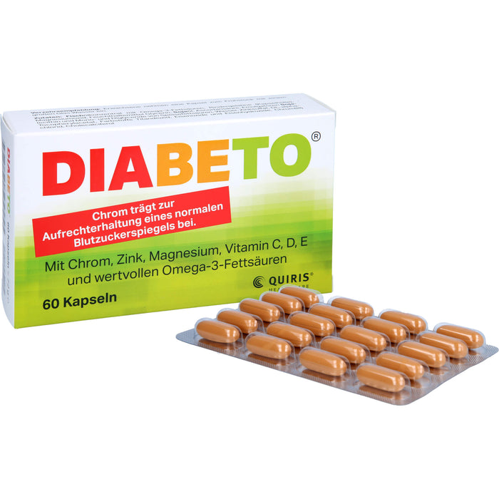 DIABETO Kapseln, 60 pc Capsules