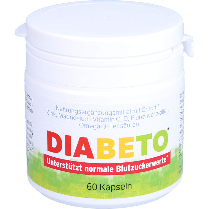 DIABETO Kapseln, 60 pc Capsules