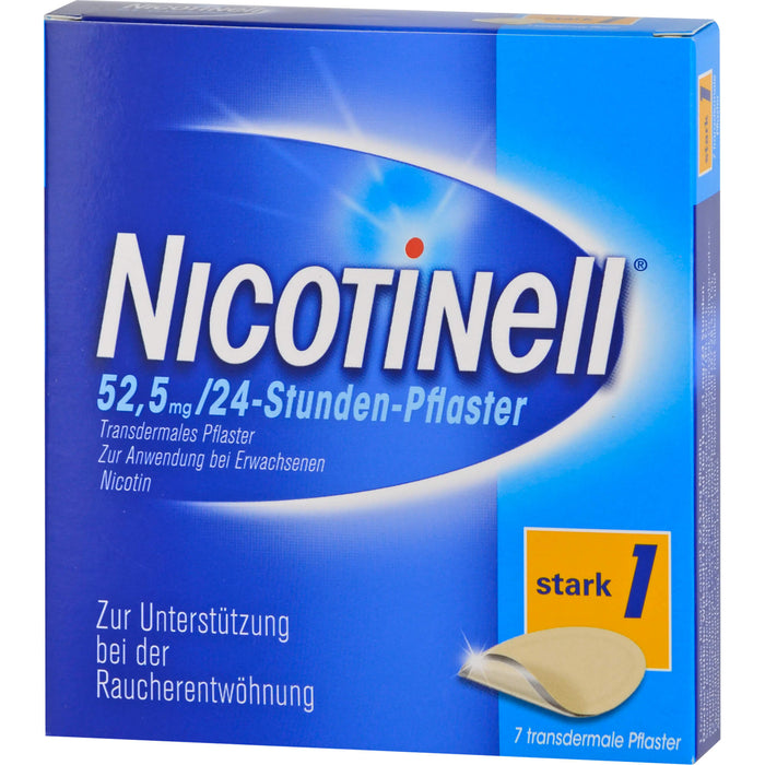 Nicotinell 21 mg 24-Stunden-Pflaster zur Raucherentwöhnung, 7 pc Pansement