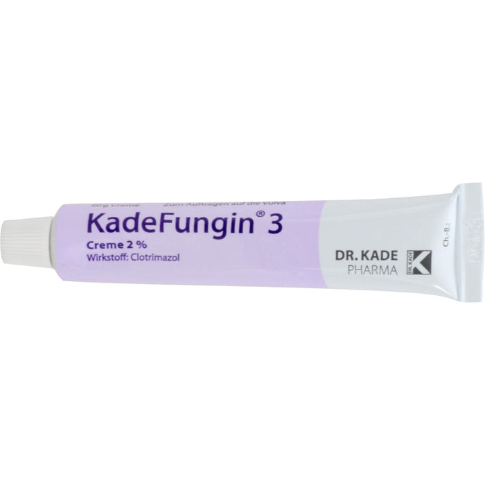 KadeFungin 3 Kombi-Packung Vaginaltabletten und Creme, 1 pcs. Combipack